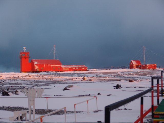 Vista de la base